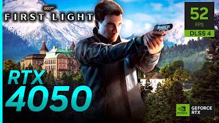 Rtx 4050 On 007 First Light  1080p Dlss 4 Frame Gen  Pc Performance