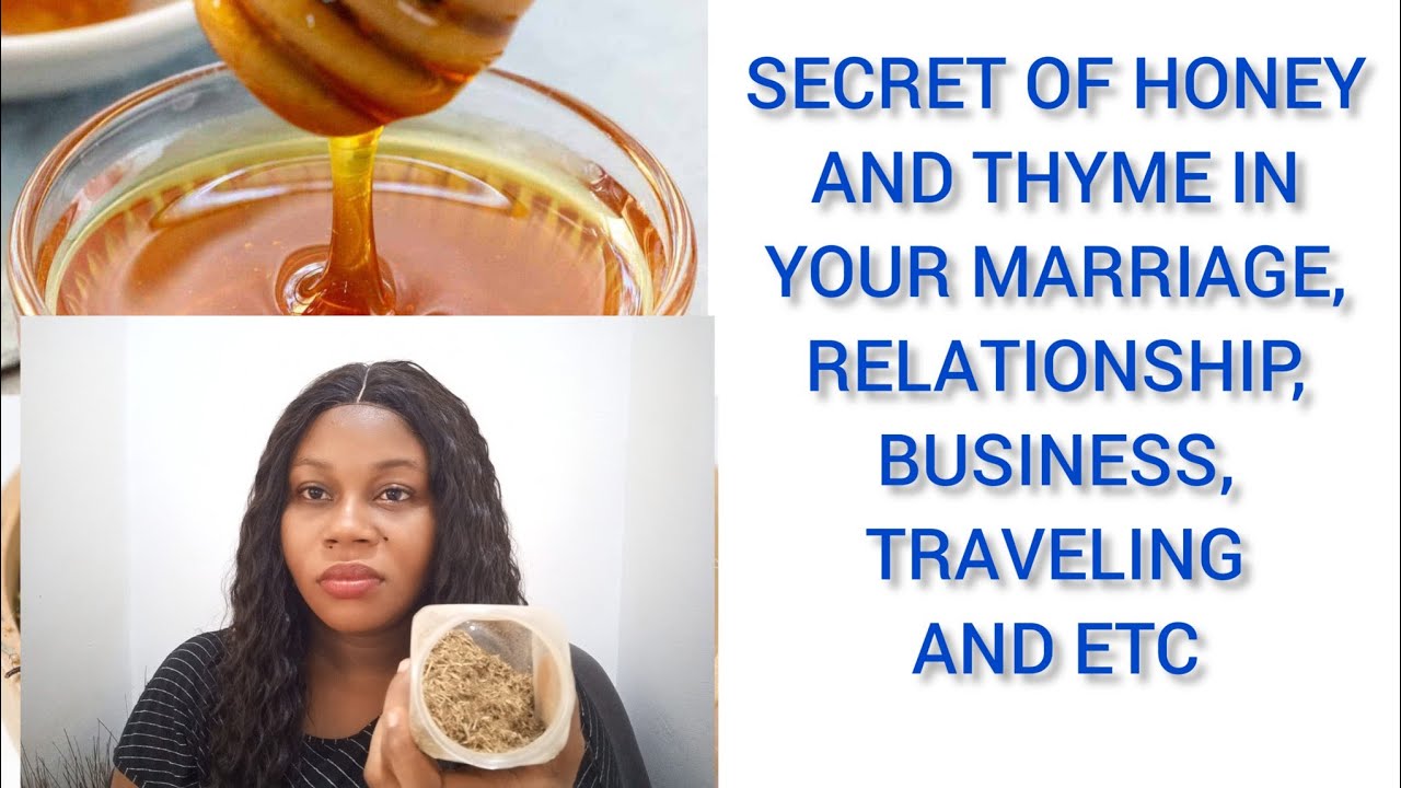 Mix honey and thyme in your bathing water and watch what happens