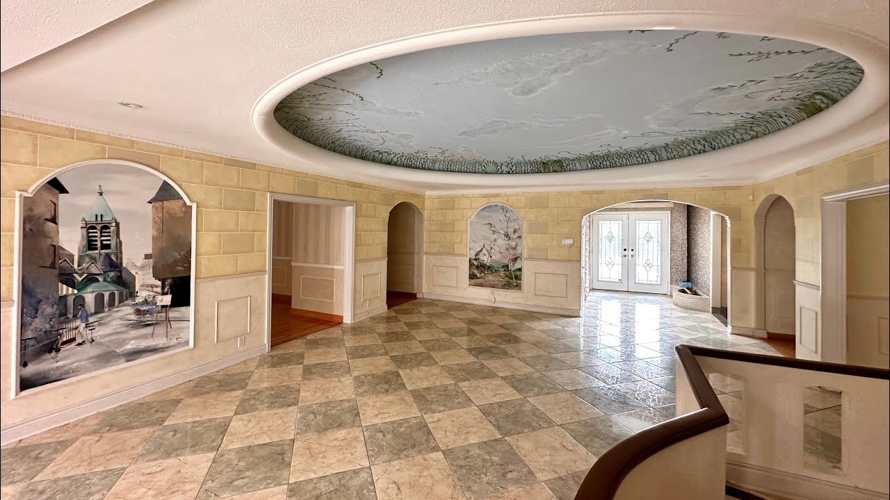 Exploring An Artist’s ABANDONED 6,000,000 Dream Mansion ** BOB ROSS’S