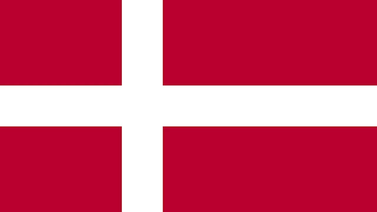 12 hours: The flag of Denmark. The Dannebrog. Dannebrog.