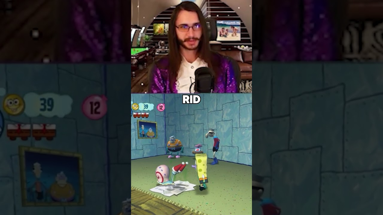 SpongeBob games keep getting worse... #shorts #spongebob #retrogaming #gaming