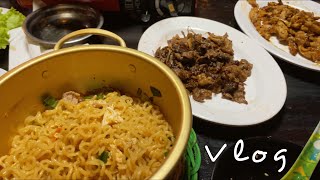 daily vlog / memasak cumi / bbq dinner🦑