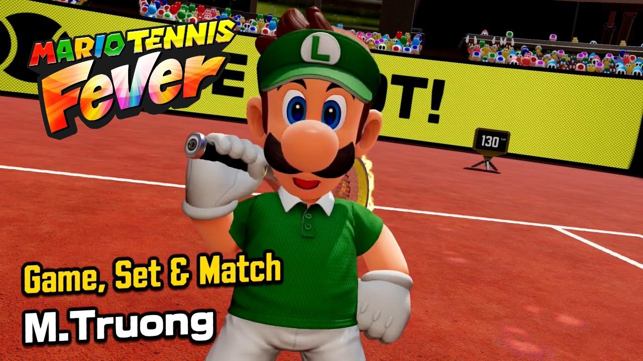 Mario Tennis Fever - Онлайн-матчи 3 (Луиджи)