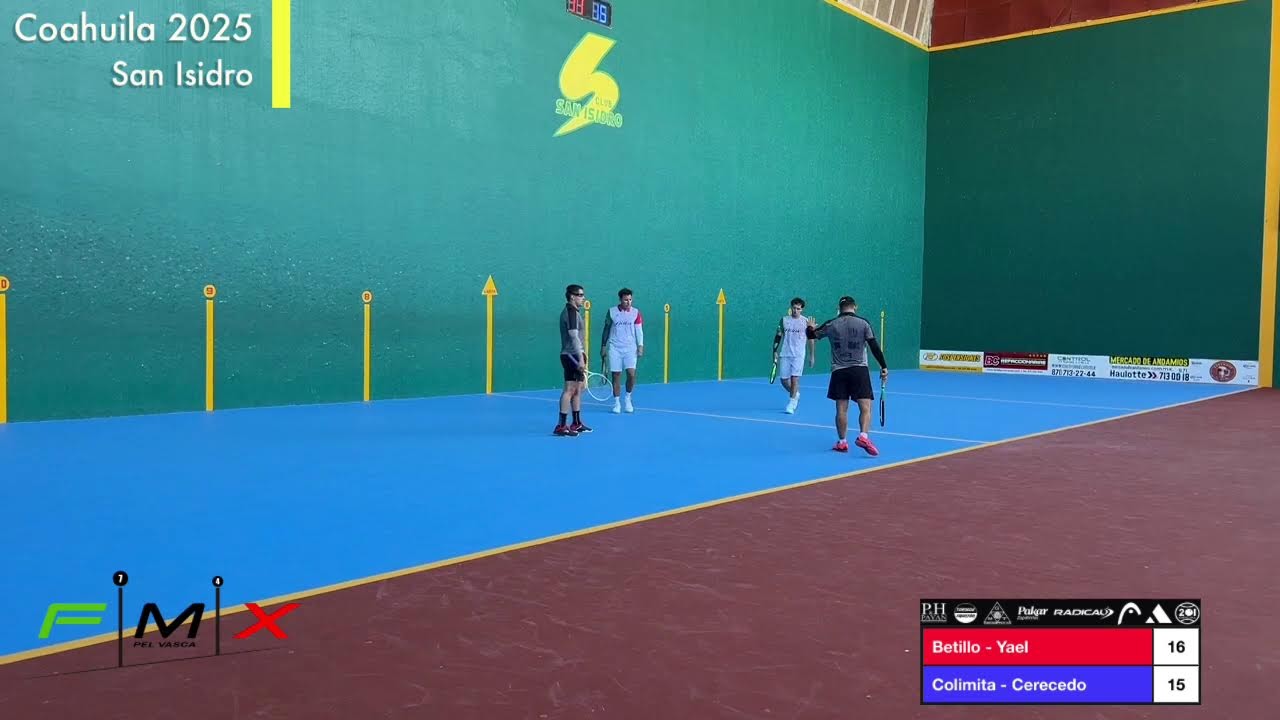 Abierto Nacional de Frontenis  Torreón 2025  Betillo - Yael VS Colimita - Cerecedo