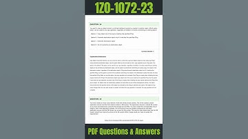 Oracle Cloud Infrastructure 2023 Architect Associate Exam Questions | 1Z0-1072-23 Practice Test