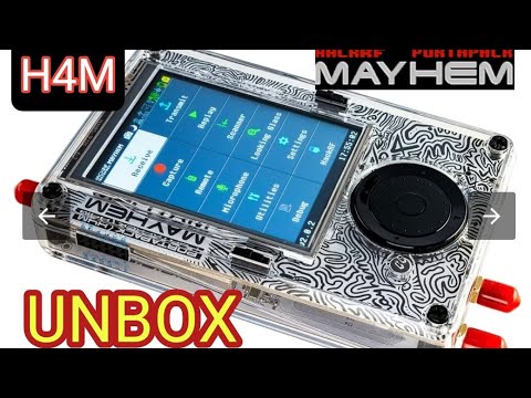 UNBOX - H4M - HackRf Portapack , (new model) - YouTube