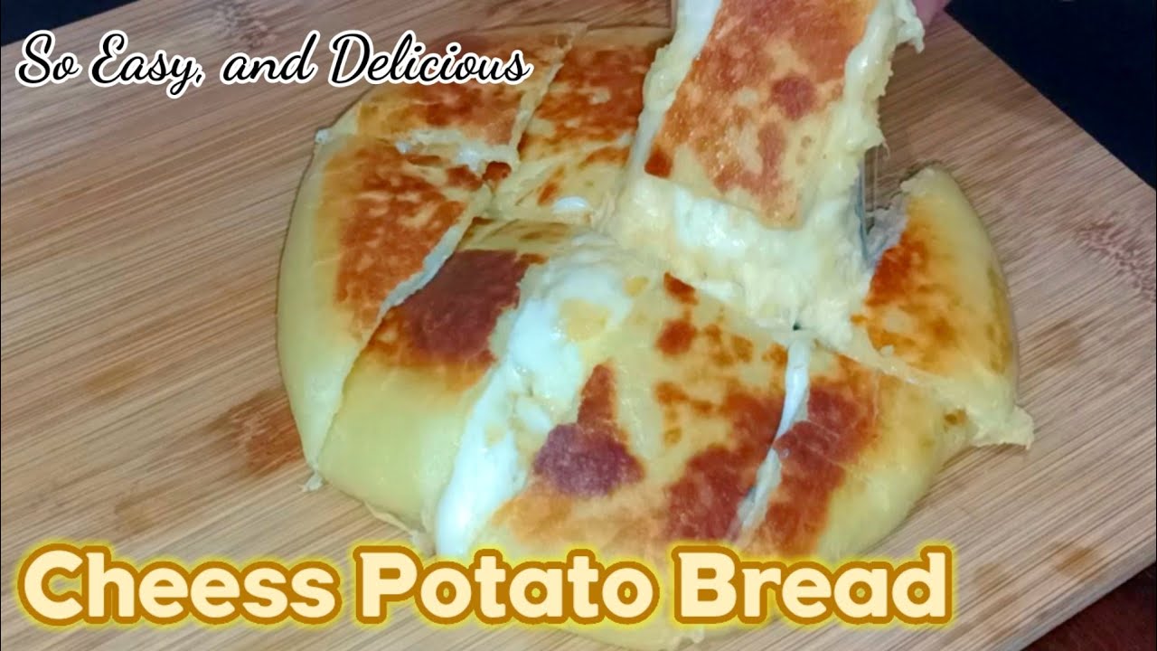 CHEESE POTATO BREAD• | + with Subtitle!