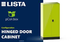 Hinged Door Cabinets | LISTA pCon-Tutorial