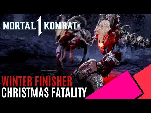 Mortal Kombat 1's new Winter Fatality has demonic reindeer, Santa