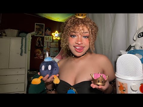 ASMR Bowsette Turns You Into a Princess💗 Layered Sounds, Makeup Application, Cosplay