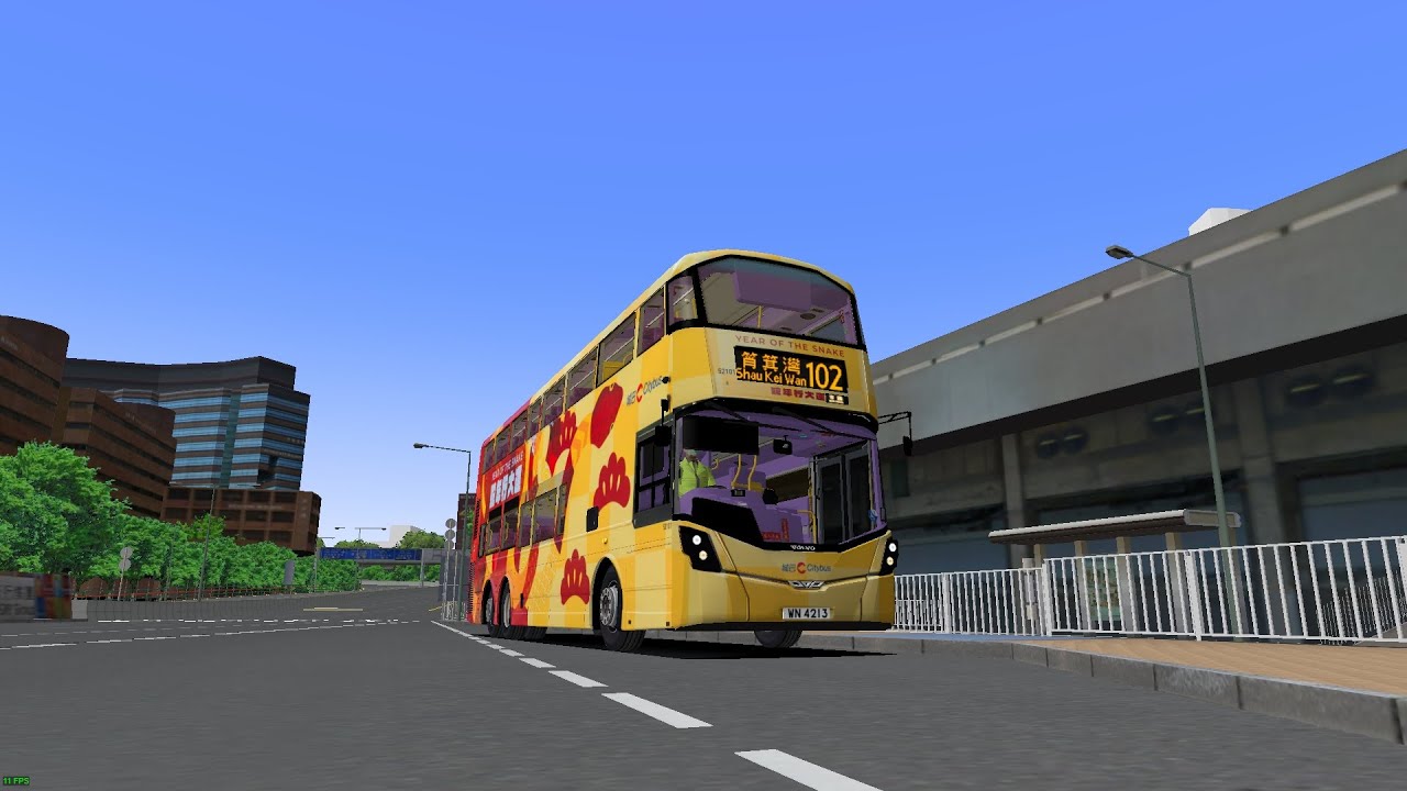 [紅隧中載] 102 紅隧➡️筲箕灣 CTB OMSI2￼