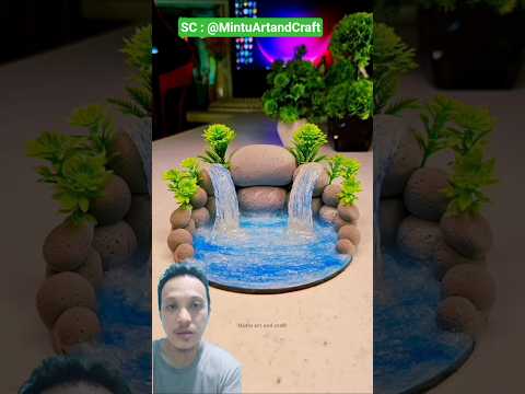 Beautiful Waterfall making at Home / Diy