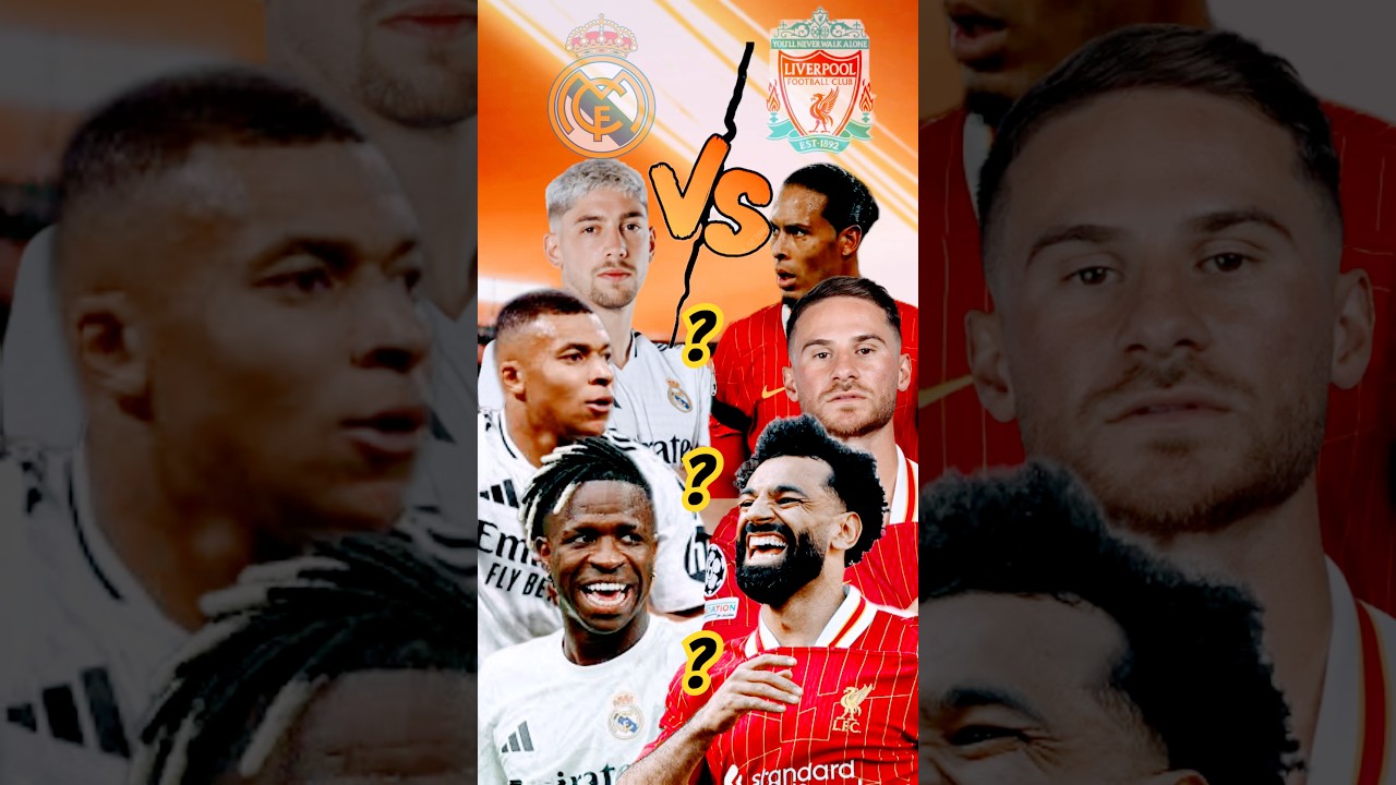 Real madrid vs Liverpool FC 🔥| vini vs salah | 