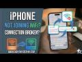 iphone not joining wifi