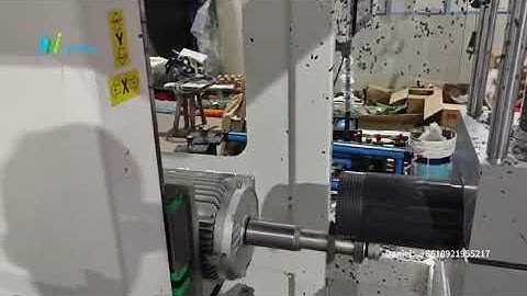PVC casing pipe threading machine external thread