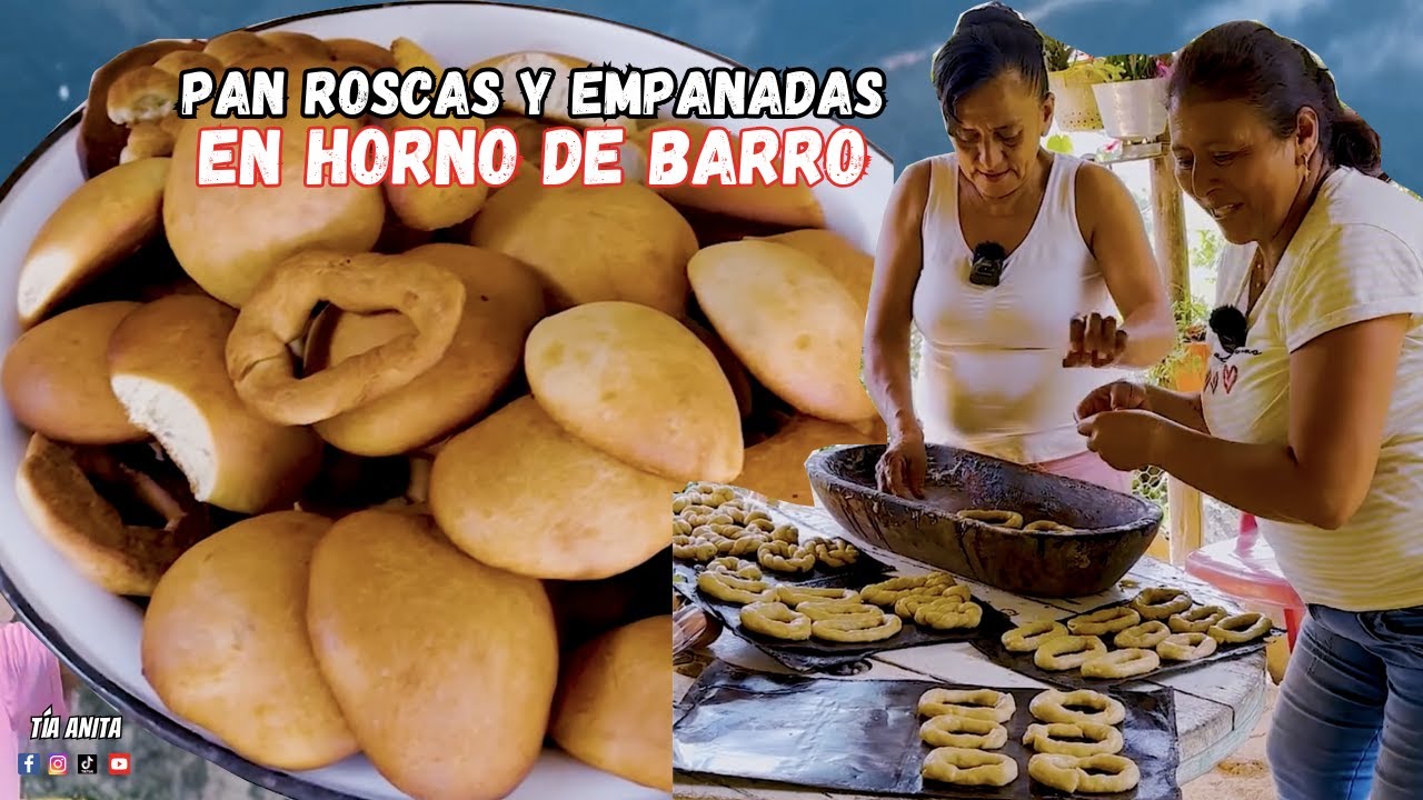 EL PAN LAS ROSCAS Y EMPANADA EN LOS MOLDES Y AL HORNO ASÍ DICE DOÑA TARCILA