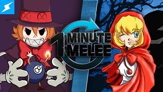 One Minute Melee - BB Hood Vs Peacock (Darkstalkers vs Skullgirls)