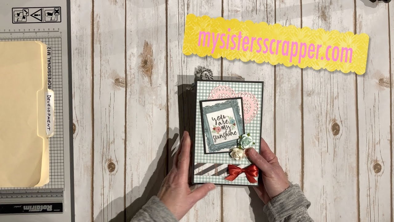 Welcome Spring File Folder Tutorial - YouTube