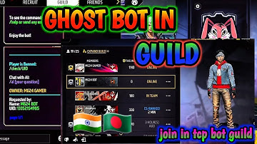 JOIN GHOST BOT GUILD || HOW TO JOIN TCP BOT GUILD || MG24 GAMER 