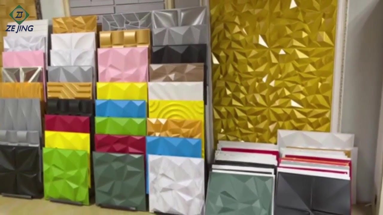 Panel decorativo para pared 3D pvc wall panel art wall panel