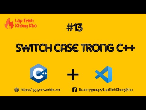 Video Cấu trúc switch case trong C - youtube