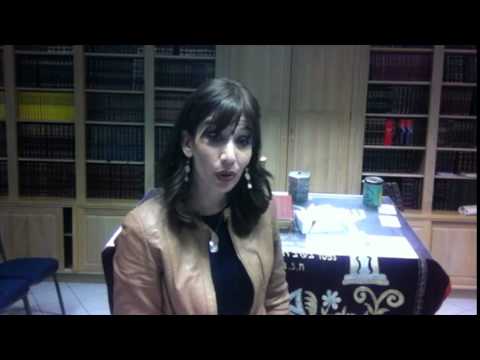 Conférence de Mariacha Drai de LEV:"Comment donner naissance au Messie?"