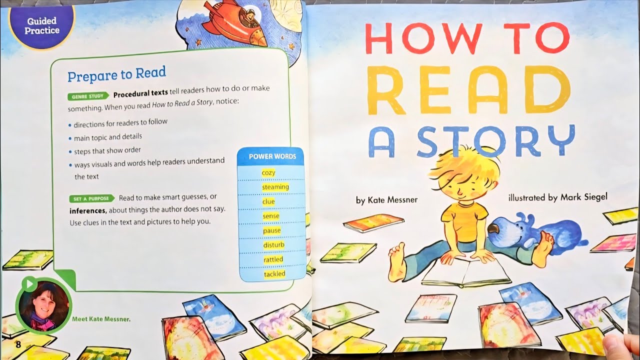 How to read a story, by Kate Messner [394] Reading by Geeta 