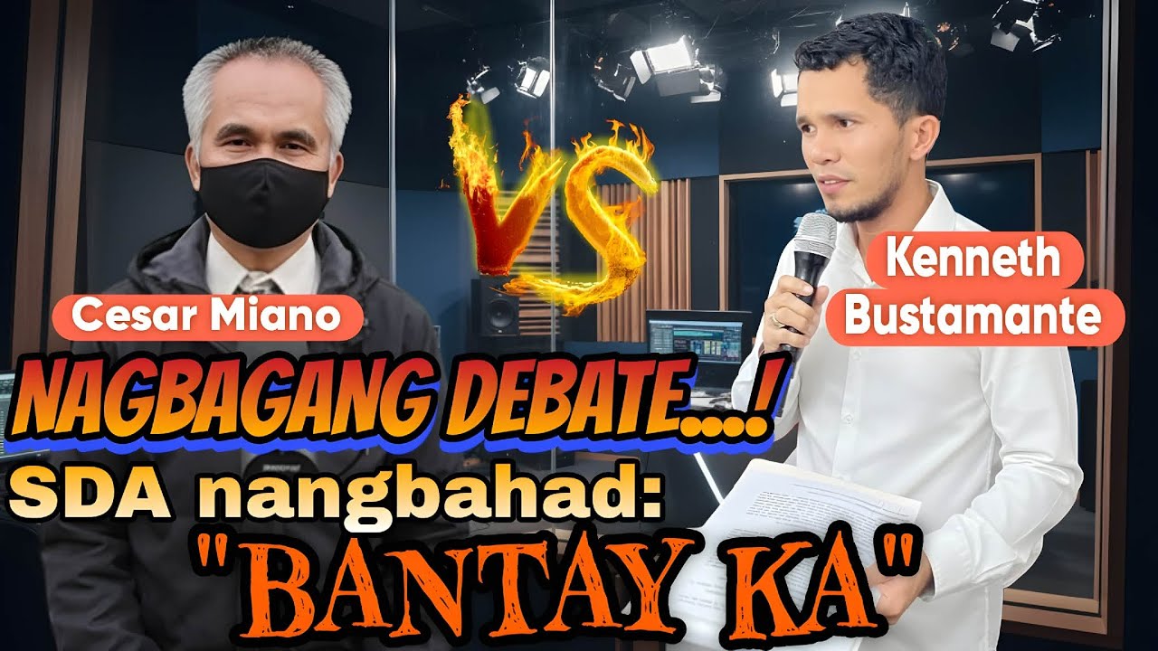 NAGBAGANG DEBATE: Cesar Miano sa SDA NANGBAHAD?? Kenneth Bustamante, NAKUYAWAN..!