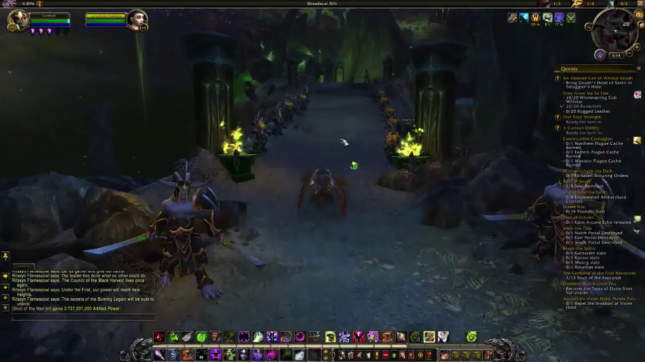 Summoning the Eredar twins - Warlock