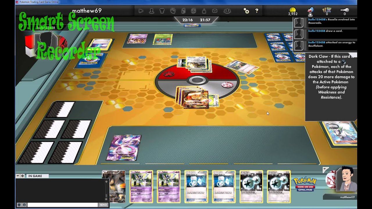 PTCGO Match: Ho-Oh EX [Me] Versus Darkrai EX [Opp]