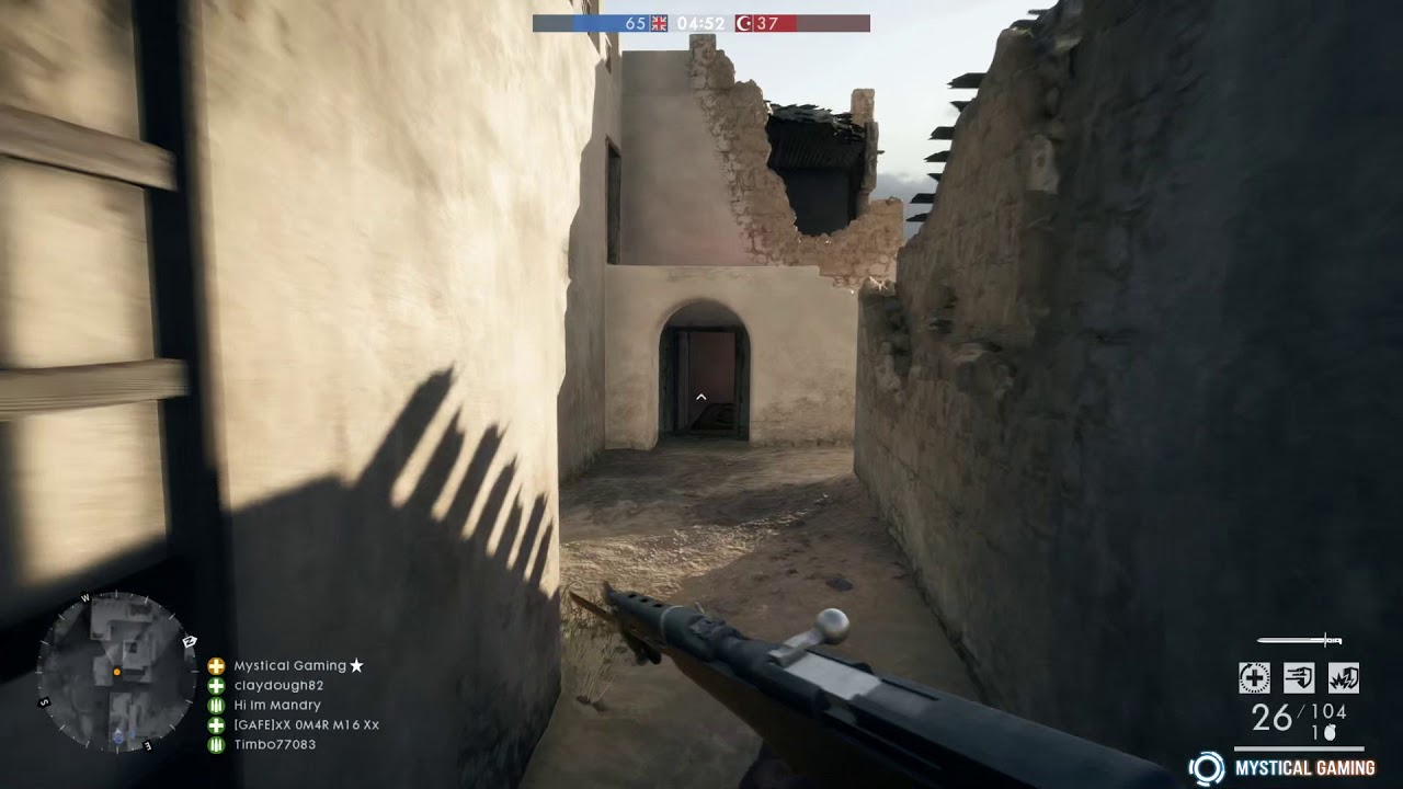 Battlefield 1 - Team Deathmatch - Suez (XBOX ONE) - YouTube