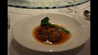 Lung King Heen A La Cart Menu When it Received 3 Michelin Stars In 8 Seconds