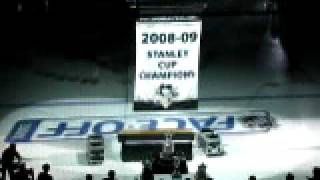 Pittsburgh Penguins Stanley Cup Champions Banner Rasing Ceremony Video Part 9 (10-2-09)
