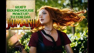 Ruby Roundhouse Makeup Tutorial - Jumanji- Welcome to the Jungle
