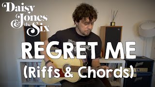 Video thumbnail of "Daisy Jones & The Six - Regret Me Guitar Lesson (Riffs and Chords)"