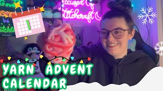 Yarn Advent Calendar Unboxing | Day 1 - Hearts