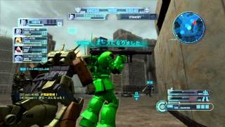 ガンダムバトルオペレーション DFK部隊戦 20151226