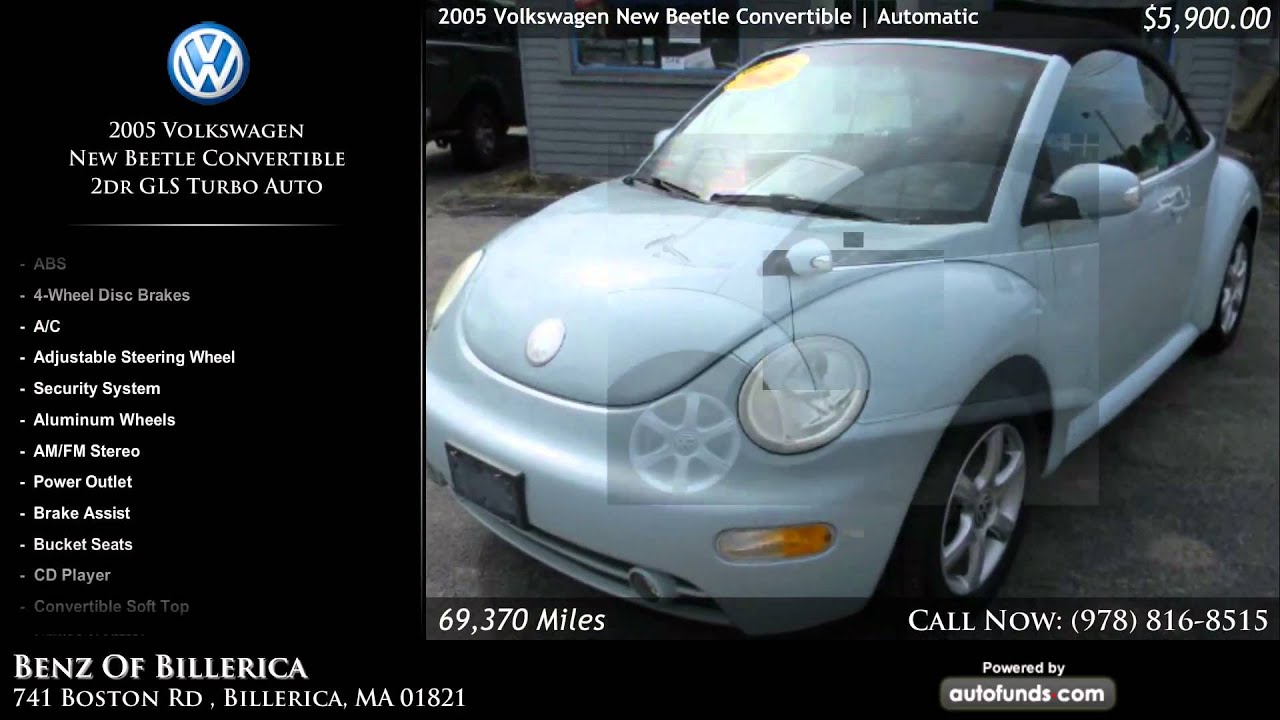 Used 2005 Volkswagen New Beetle Convertible Benz auto sales of