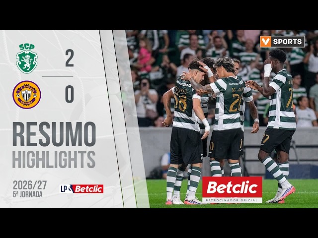 Resumo: Sporting 2-0 Nacional (Liga 26/27 #5)