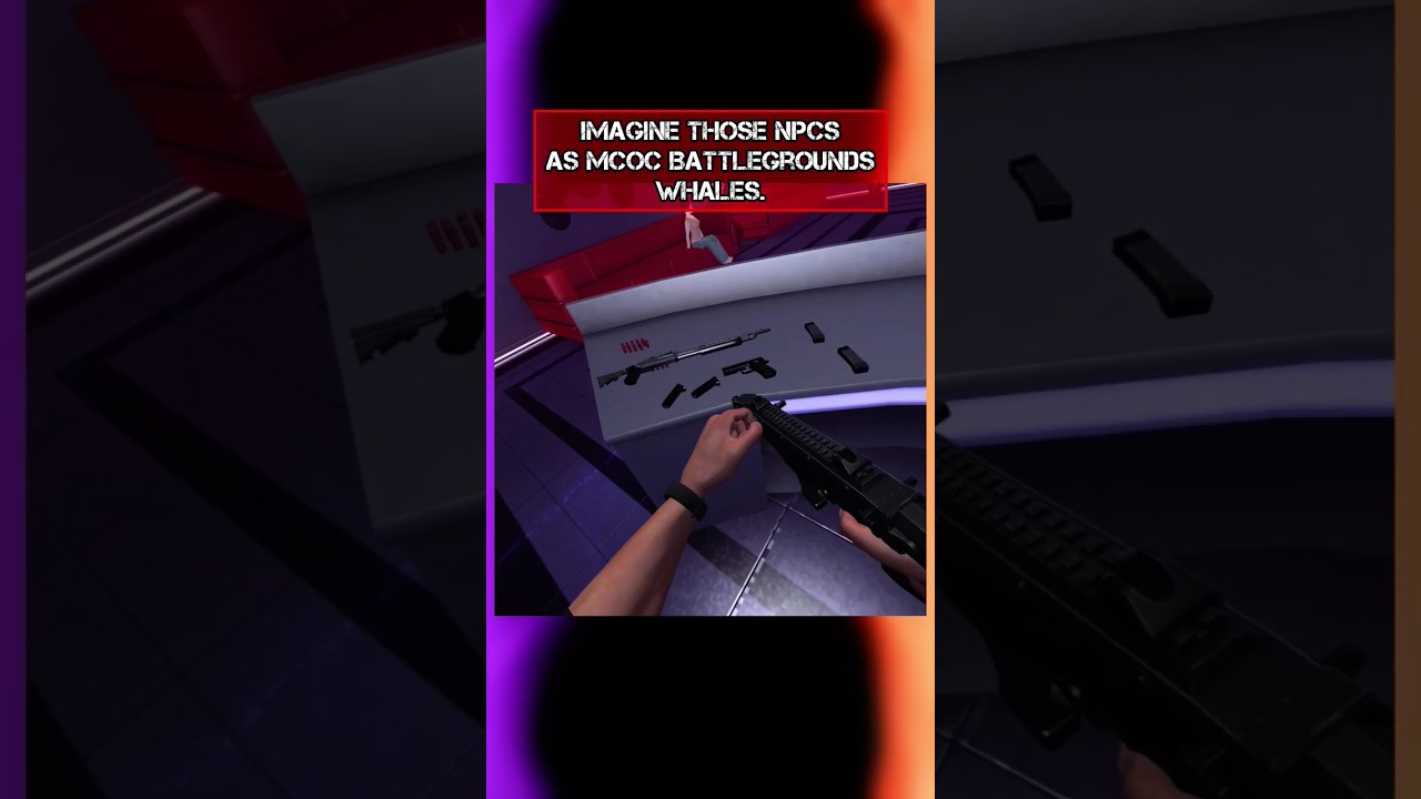 Imagine those NPCs as MCoC Battlegrounds Whales. 