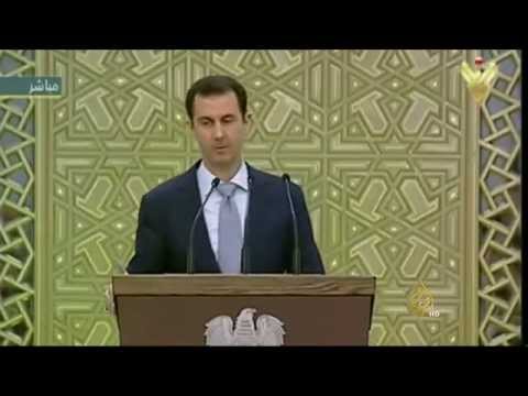 المتناقضات في خطابات الرئيس الأسد