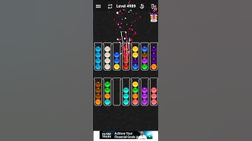 Ball Sort   Level 4989