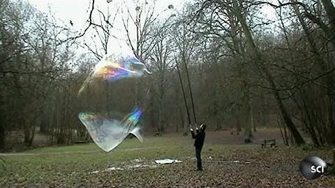 How Chemistry Creates Really Big Bubbles | Outrageous Acts of Science
