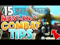 New World - 15 COMBAT TRICKS & TIPS! Master PvP With This Guide!