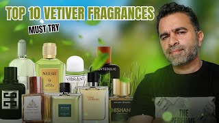 Top 10 Vetiver Fragrances for 2023-24 | Best Monsoon Perfumes | Best Vetiver fragrances #review