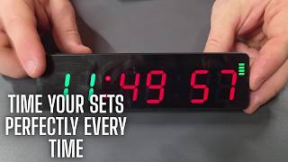 Portable Gym Timer Clock with Powerful Battery