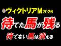 【ヴィクトリアマイル2026】能力比較では危険。全頭診断で見えた“崩れる人気馬”と残る馬