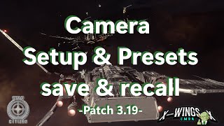 Famous Star Citizen - how to set up and save camera-perspectives Profile