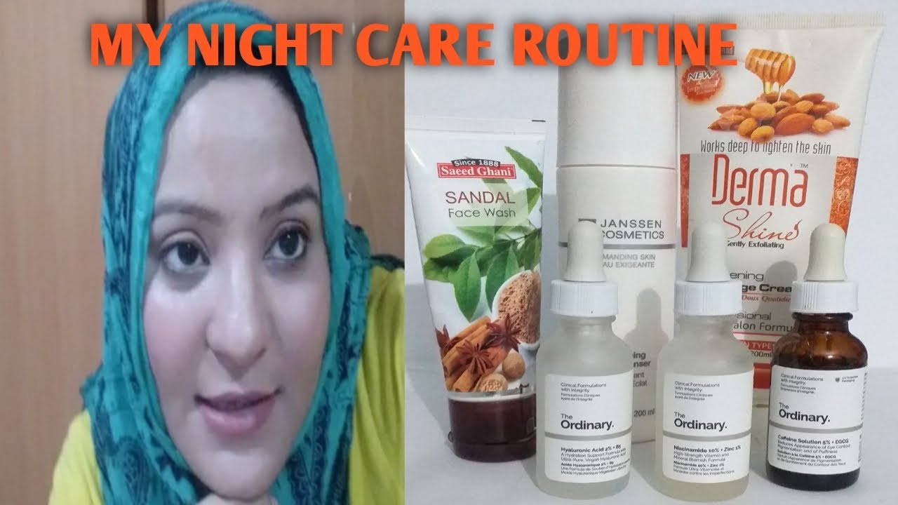 MY NIGHT CARE ROUTINE FOR GLOWING SKIN YouTube