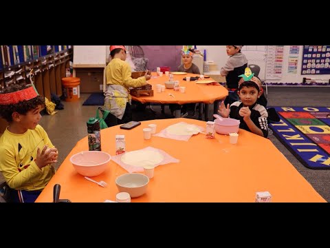 Corn Party at Vose Elementary School